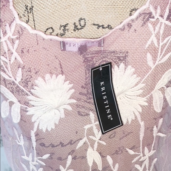 KRISTINE | Sheer Ombré Tank  L/XL - Picture 4 of 6